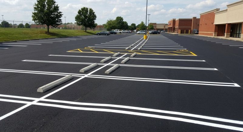 Church Parking Lot Striping in Alpharetta, GA