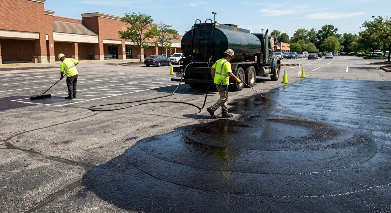 Commercial Parking Lot Sealing in Tampa, FL