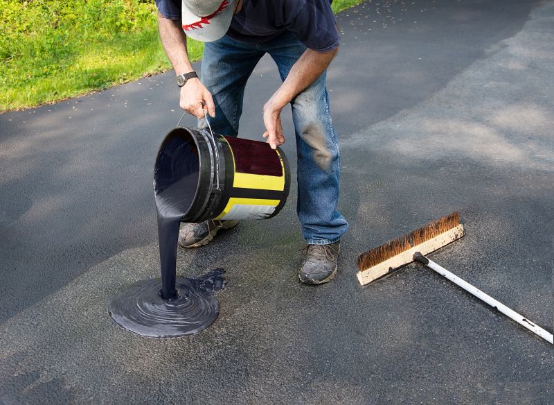 Chip Seal Driveway Resurfacing