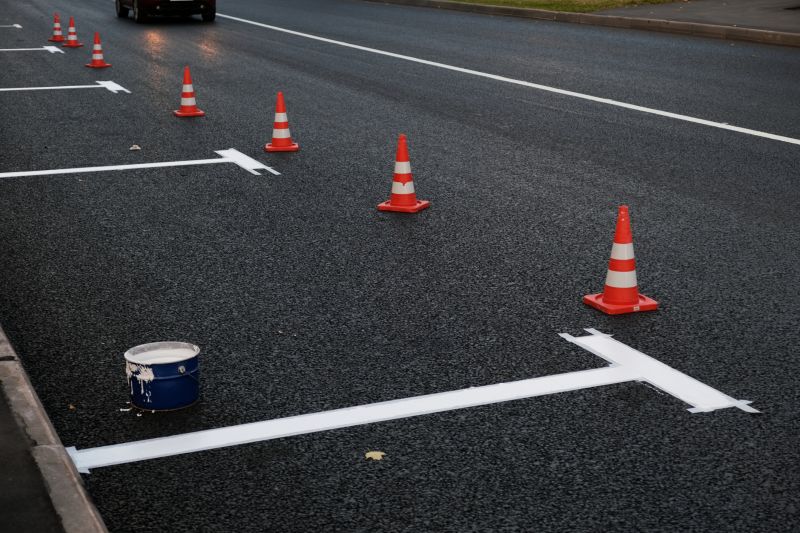 Fire Lane Marking in Roswell, GA