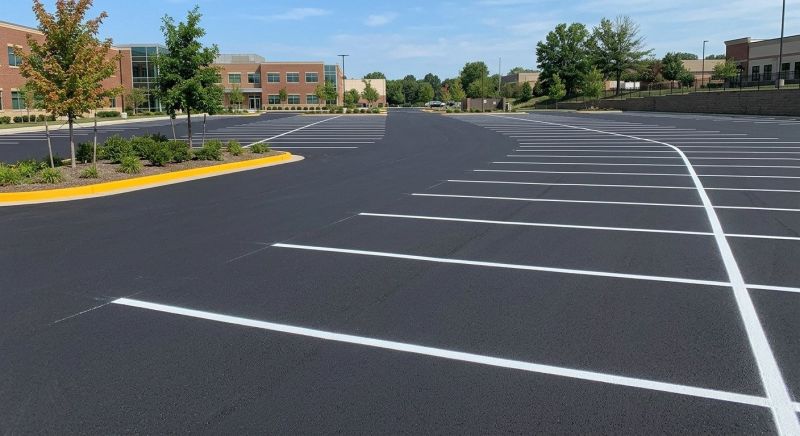 Asphalt Painting in Lawrenceville, GA