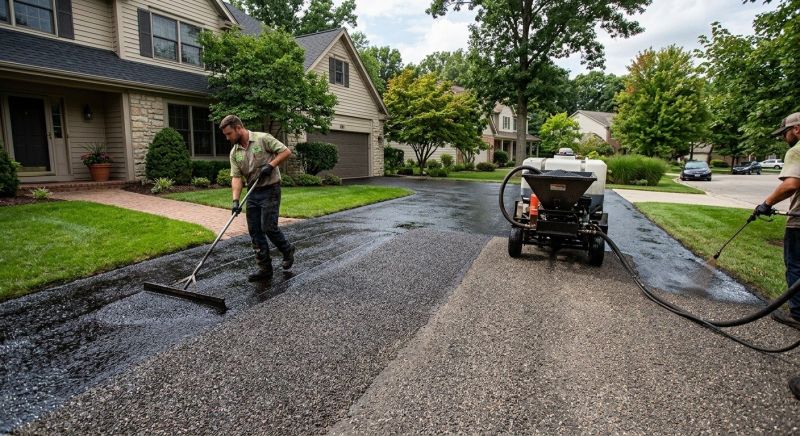 Asphalt Recoating in Grand Rapids, MI