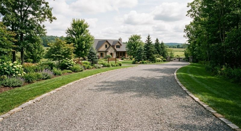 Chip Seal Driveway Resurfacing